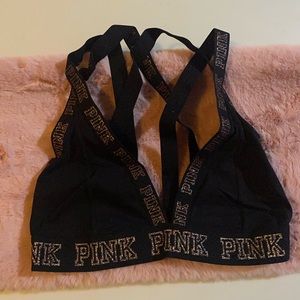 VS PINK Black Bralette
